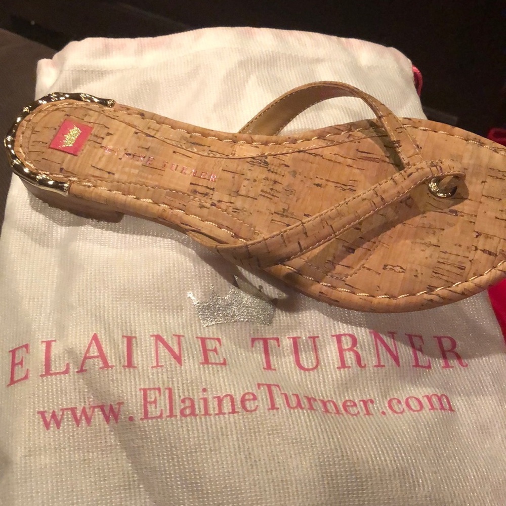 Size 7 Elaine Turner sandals